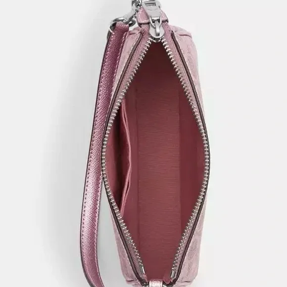 Coach Boxed Nolita 19 And Nolita Bag Charm Set CCK96 Pink/Rose Holiday - Picture 4 of 10